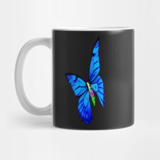 BEAUTIFUL COBALT BLUE BUTTERFLY Mug